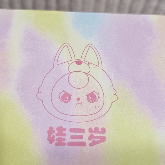 Baby Three Macaron Cute Bunny Action Figure Set - Picture 5 of 5